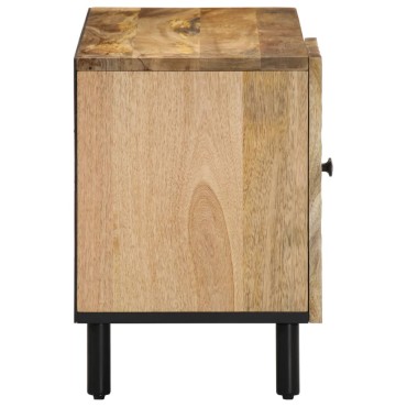 vidaXL Έπιπλο Τηλεόρασης 80x31x46cm από Μασίφ Ξύλο Μάνγκο