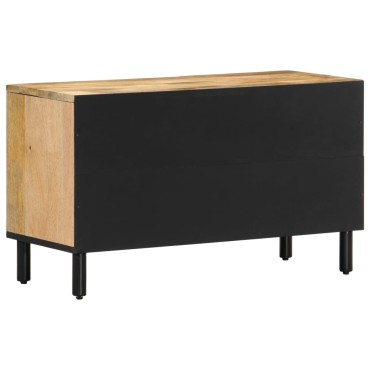 vidaXL Έπιπλο Τηλεόρασης 80x31x46cm από Μασίφ Ξύλο Μάνγκο