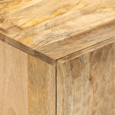 vidaXL Έπιπλο Τηλεόρασης 80x31x46cm από Μασίφ Ξύλο Μάνγκο