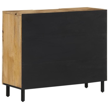 vidaXL Βοηθητικό Ντουλάπι 90x33x75cm από Μασίφ Ξύλο Μάνγκο 1 τεμ.