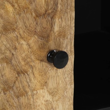 vidaXL Βοηθητικό Ντουλάπι 90x33x75cm από Μασίφ Ξύλο Μάνγκο 1 τεμ.
