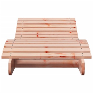 vidaXL Ξαπλώστρα 205x60x31,5cm από Μασίφ Ξύλο Ψευδοτσούγκας 1 τεμ.