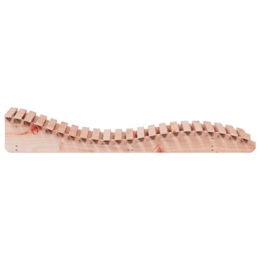 vidaXL Ξαπλώστρα 205x60x31,5cm από Μασίφ Ξύλο Ψευδοτσούγκας 1 τεμ.