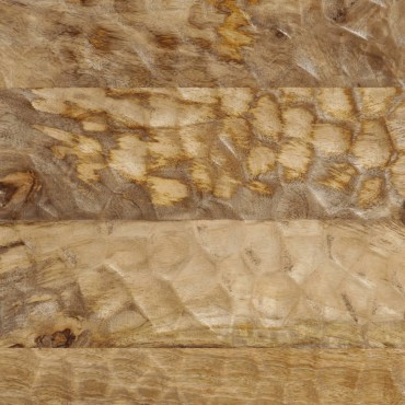 vidaXL Έπιπλο Τηλεόρασης 100x33x46cm από Μασίφ Ξύλο Μάνγκο