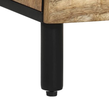 vidaXL Βοηθητικό Ντουλάπι 40x33x75cm από Μασίφ Ξύλο Μάνγκο 1 τεμ.