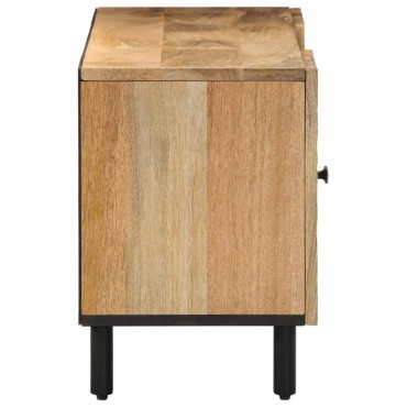 vidaXL Έπιπλο Τηλεόρασης 105x33x46cm από Μασίφ Ξύλο Μάνγκο