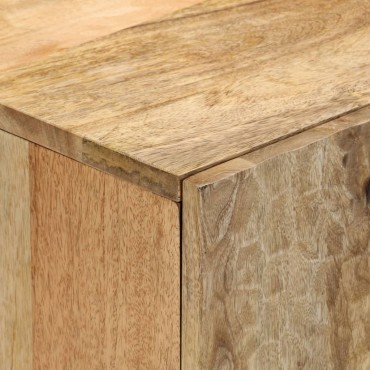 vidaXL Έπιπλο Τηλεόρασης 105x33x46cm από Μασίφ Ξύλο Μάνγκο