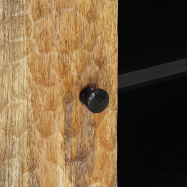 vidaXL Έπιπλο Τηλεόρασης 105x33x46cm από Μασίφ Ξύλο Μάνγκο