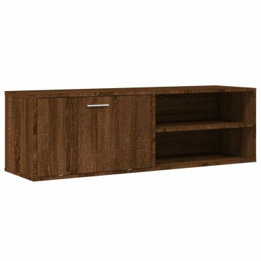 vidaXL Έπιπλο Τηλεόρασης Καφέ Δρυς 120x34x37cm Επεξ. Ξύλο