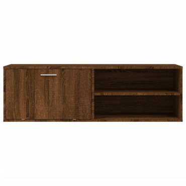 vidaXL Έπιπλο Τηλεόρασης Καφέ Δρυς 120x34x37cm Επεξ. Ξύλο