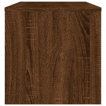 vidaXL Έπιπλο Τηλεόρασης Καφέ Δρυς 120x34x37cm Επεξ. Ξύλο