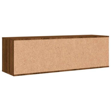 vidaXL Έπιπλο Τηλεόρασης Καφέ Δρυς 120x34x37cm Επεξ. Ξύλο