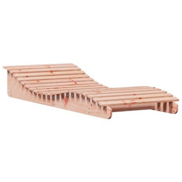vidaXL Ξαπλώστρα 205x80x31,5cm από Μασίφ Ξύλο Ψευδοτσούγκας 1 τεμ.