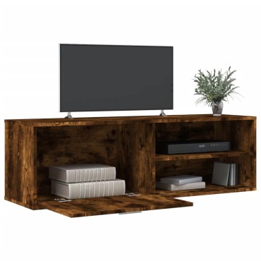 vidaXL Έπιπλο Τηλεόρασης Καπνιστή Δρυς 120x34x37cm Επεξ. Ξύλο