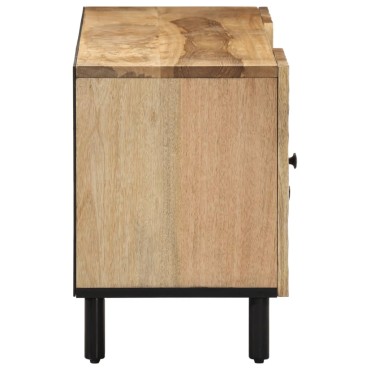 vidaXL Έπιπλο Τηλεόρασης 105x33x46cm από Μασίφ Ξύλο Μάνγκο