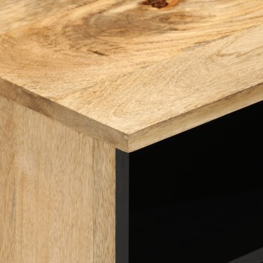 vidaXL Έπιπλο Τηλεόρασης 100x33x46cm από Μασίφ Ξύλο Μάνγκο