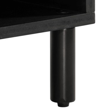 vidaXL Έπιπλο Τηλεόρασης 100x33x46cm από Μασίφ Ξύλο Μάνγκο