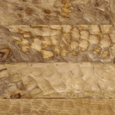 vidaXL Έπιπλο Τηλεόρασης 100x33x46cm από Μασίφ Ξύλο Μάνγκο