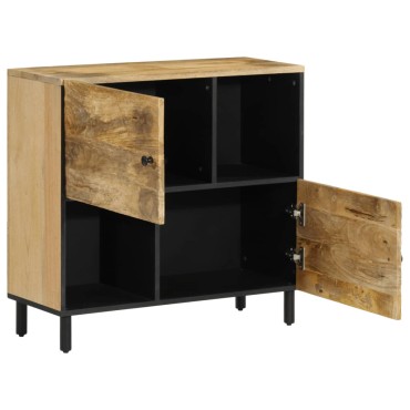 vidaXL Βοηθητικό Ντουλάπι 80x33x75cm από Μασίφ Ξύλο Μάνγκο 1 τεμ.