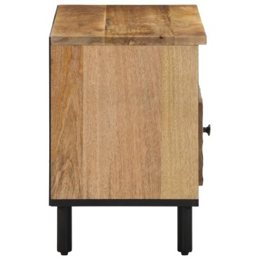 vidaXL Έπιπλο Τηλεόρασης 80x33x46cm από Μασίφ Ξύλο Μάνγκο