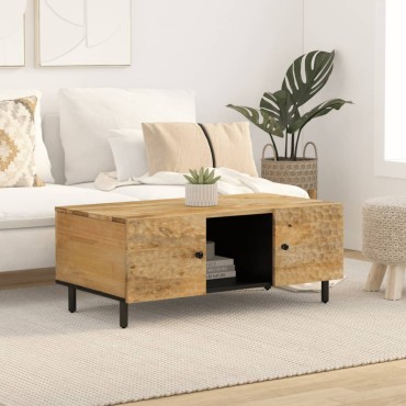vidaXL Τραπεζάκι Σαλονιού 100x54x40cm από Μασίφ Ξύλο Μάνγκο 1 τεμ.