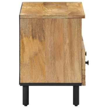 vidaXL Έπιπλο Τηλεόρασης 70x33x46cm από Μασίφ Ξύλο Μάνγκο