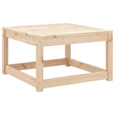 vidaXL Υποπόδιο Κήπου από Μασίφ Ξύλο Πεύκου 63,5x63,5cm 1 τεμ. Γωνιακός