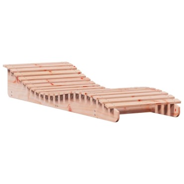 vidaXL Ξαπλώστρα 205x70x31,5cm από Μασίφ Ξύλο Ψευδοτσούγκας 1 τεμ.