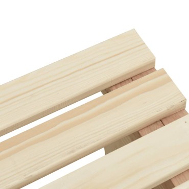 vidaXL Παγκάκι Κήπου από Μασίφ Ξύλο Ελάτης 115x28x39,5cm