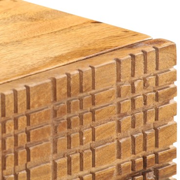 vidaXL Ντουλάπι 45x30x75cm από Μασίφ Ξύλο Μάνγκο 1 τεμ.