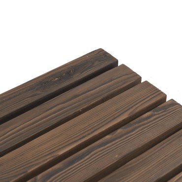 vidaXL Παγκάκι Κήπου από Μασίφ Ξύλο Ελάτης 115x28x39,5cm