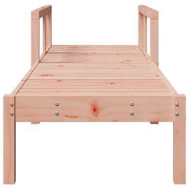 vidaXL Ξαπλώστρα 199,5x62x55cm από Μασίφ Ξύλο Ψευδοτσούγκας 1 τεμ.