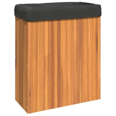 vidaXL Ζαρντινιέρα Κήπου 59 x 27,5 x 70 εκ. από Μασίφ Ξύλο Ακακίας