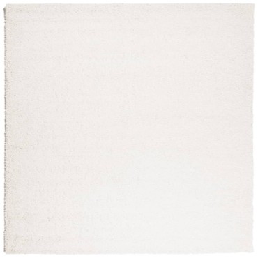 vidaXL Χαλί Shaggy PAMPLONA με Ψηλό Πέλος Μοντέρνο Κρεμ 160x160cm