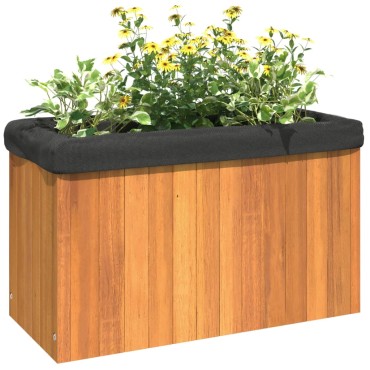 vidaXL Ζαρντινιέρα Κήπου 59 x 27,5 x 35 εκ. από Μασίφ Ξύλο Ακακίας