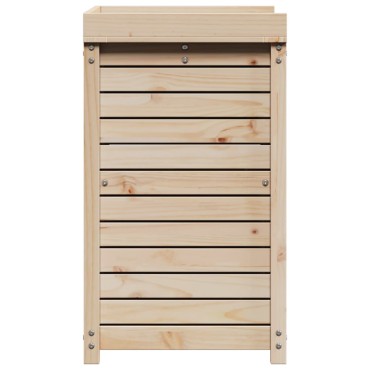 vidaXL Τραπέζι Κηπουρικής με Ράφια 82,5x50x86,5 εκ. Μασίφ Ξύλο Πεύκου