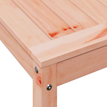 vidaXL Τραπέζι Κηπουρικής Ράφι 108x35x75 εκ. Μασίφ Ξύλο Ψευδοτσούγκας