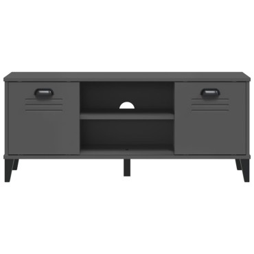 vidaXL Παπουτσοθήκη VIKEN Ανθρακί Γκρι 106x35x45cm από Επεξεργ. Ξύλο