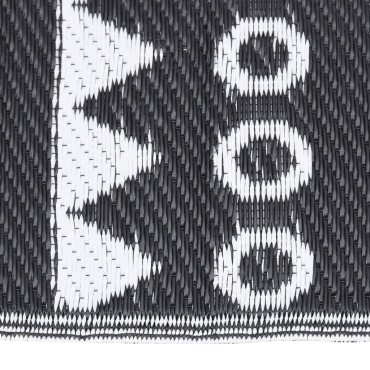 vidaXL Χαλί εξωτερικού χώρου ARAKIL Μαύρο 120x180 cm PP