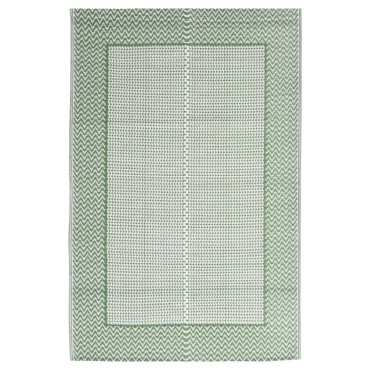 vidaXL Χαλί εξωτερικού χώρου ARAKIL Πράσινο 120x180 cm PP