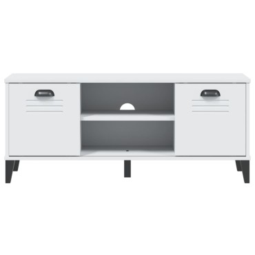 vidaXL Παπουτσοθήκη VIKEN Λευκή 106x35x45cm από Επεξεργασμένο Ξύλο