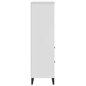 vidaXL Βιβλιοθήκη VIKEN Λευκή 60x35x123cm από Επεξεργασμένο Ξύλο 1 τεμ.