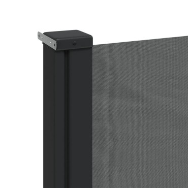 vidaXL Σκίαστρο Πλαϊνό Συρόμενο Ανθρακί 120 x 600 εκ.