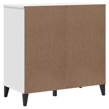 vidaXL Μπουφές VIKEN Λευκός 80x40x80cm από Επεξεργασμένο Ξύλο 1 τεμ.