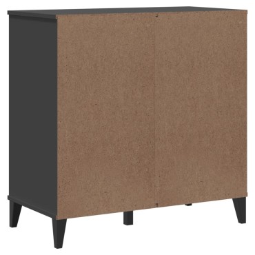 vidaXL Μπουφές VIKEN Ανθρακί Γκρι 80x40x80cm από Επεξεργασμένο Ξύλο 1 τεμ.