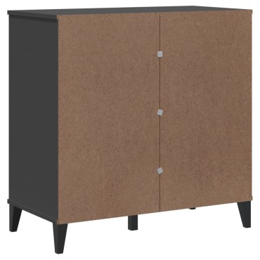 vidaXL Μπουφές VIKEN Ανθρακί Γκρι 80x40x80cm από Επεξεργασμένο Ξύλο 1 τεμ.