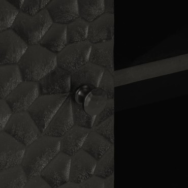 vidaXL Έπιπλο Τηλεόρασης Μαύρο 105x33x46cm από Μασίφ Ξύλο Μάνγκο