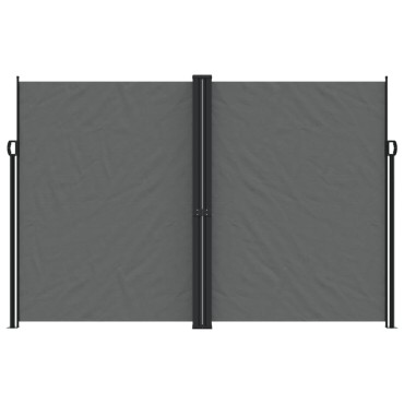 vidaXL Σκίαστρο Πλαϊνό Συρόμενο Ανθρακί 220x1200 εκ.