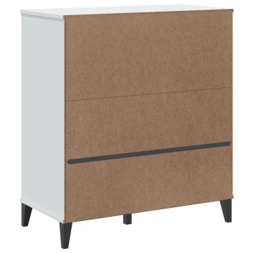 vidaXL Βιβλιοθήκη VIKEN Λευκή 80x40x90cm από Επεξεργασμένο Ξύλο 1 τεμ.