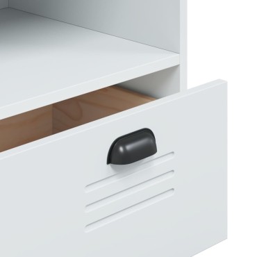vidaXL Βιβλιοθήκη VIKEN Λευκή 80x40x90cm από Επεξεργασμένο Ξύλο 1 τεμ.